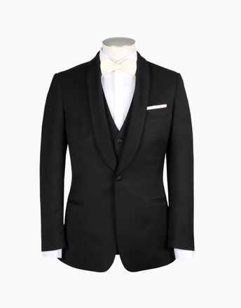 Rembrandt Bogart Shawl Collar Dinner Jacket-hire-Sparrows