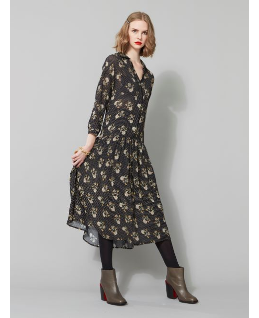 Isacc & LuluL Roma Print Dress