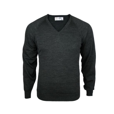Silverdale Merino V Neck Jersey-mens-Sparrows