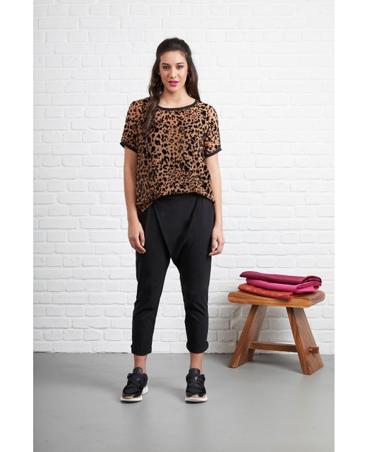 Siren Blouse with Metallic Trim