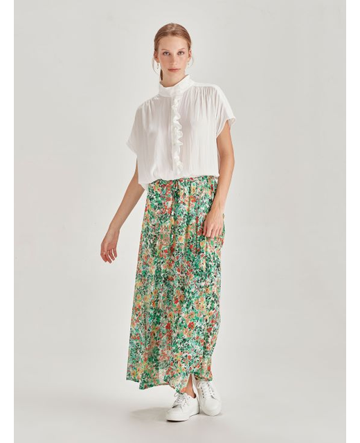 Sills Morgane Print Skirt - Womenswear-Skirts : Sparrows - S22 SILLS