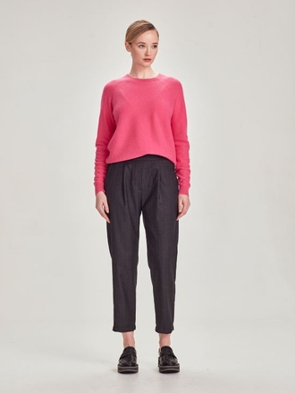 Caroline Sills Blake Pinstripe Pant-womenswear-Sparrows