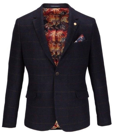 Guide London Italian Wool Blend Jacket-mens-Sparrows