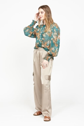 Ketz-Ke Leaf Shirt-womenswear-Sparrows