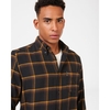 B. Sherman Oversized Check Shirt