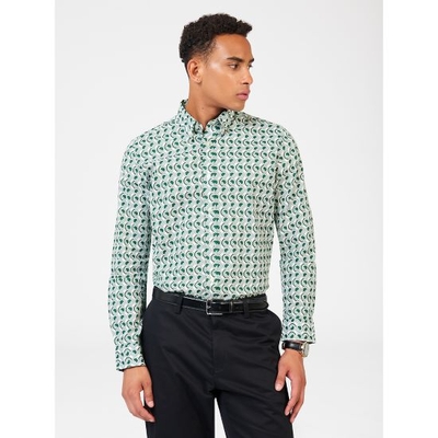 B. Sherman Retro Print Shirt-mens-Sparrows