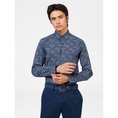 B. Sherman Art Nouveau Floral Shirt-mens-Sparrows