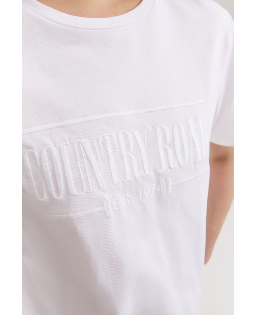 Country Road Embroidered T-Shirt