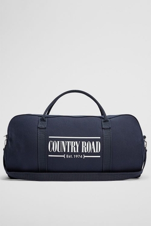 Country Road Heritage Zip Canvas Tote-womenswear-Sparrows