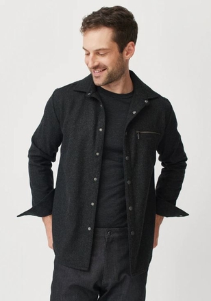 Untouched World Wolfie Zip Shirt-mens-Sparrows