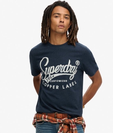 Superdry Copper Workwear T-Shirt-mens-Sparrows