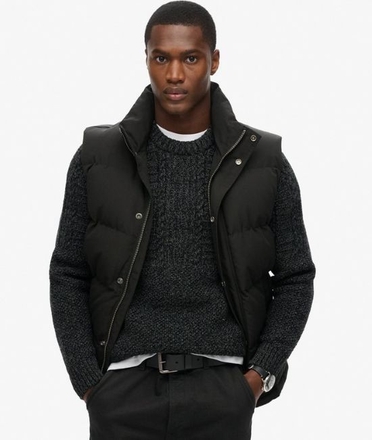Superdry Non Hooded Everest Vest-mens-Sparrows