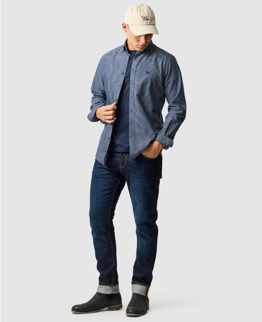 Rodd&Gunn Check Oxford 5 L/S Shirt