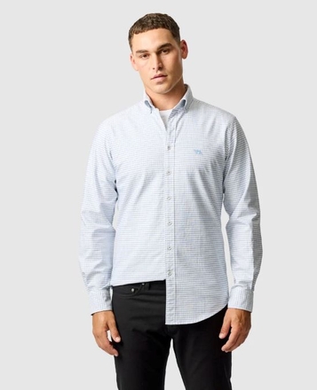 Rodd&Gunn Check Oxford 5 L/S Shirt-mens-Sparrows
