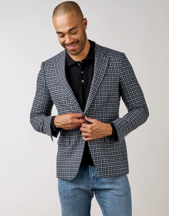 Rembrandt Hawker Guncheck Sports Coat-mens-Sparrows
