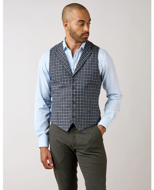 Rembrandt Shelby Guncheck Waistcoat