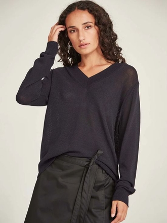 Sills Carnival V Neck Sweater-womenswear-Sparrows
