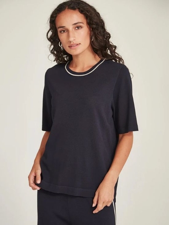 Sills Gemma Knit Tee-womenswear-Sparrows