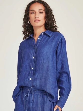 Sills Princeton Linen Shirt-womenswear-Sparrows