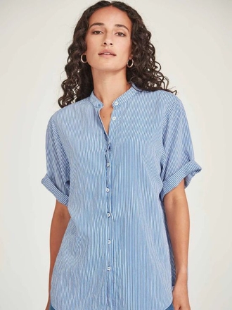 Sills Flynn Stripe Shirt-womenswear-Sparrows