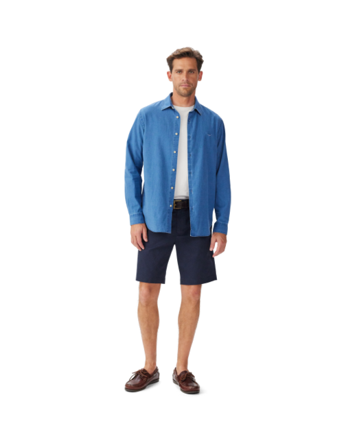 R.M Williams Arno Regular Indigo Shirt