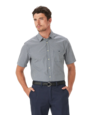 R.M.Williams Classic Poplin Check SS Shirt
