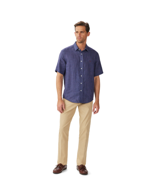 R.M Williams Newman Linen SS Shirt