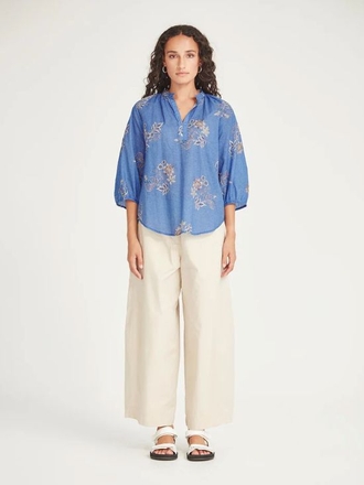 Sills Erika Floral Blouse-womenswear-Sparrows