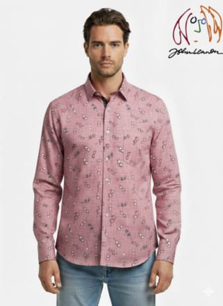 John Lennon L/S Shirt-mens-Sparrows