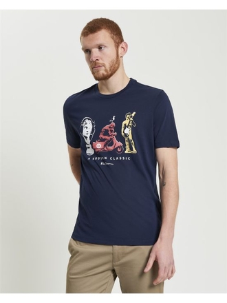 B.Sherman Statue Tee-mens-Sparrows