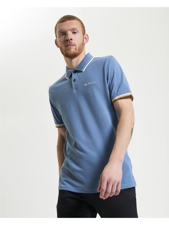 B.Sherman Signature Polo-mens-Sparrows