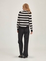 Caroline Sills Elanor Striped Cashmere