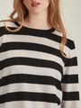 Caroline Sills Elanor Striped Cashmere