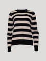 Caroline Sills Elanor Striped Cashmere