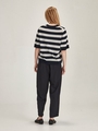 Caroline Sills Emi Striped Cashmere Tee
