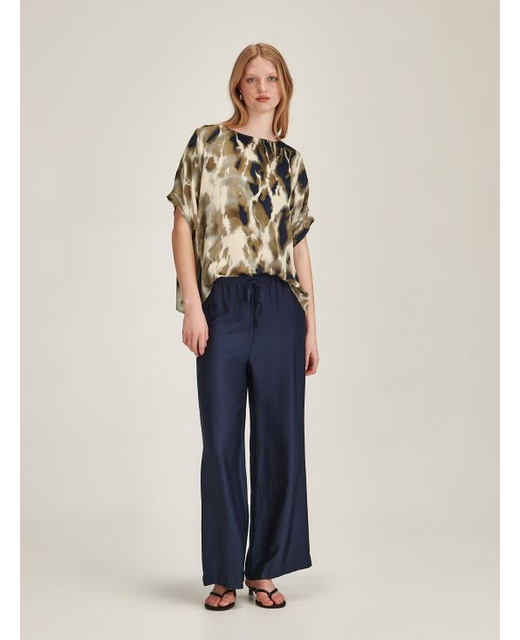 Caroline Sills Gabbie Print Top 