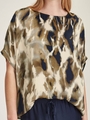 Caroline Sills Gabbie Print Top 