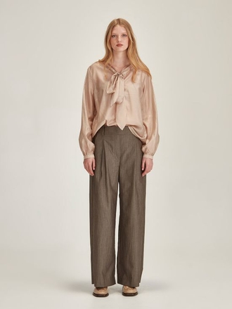 Caroline Sills Brooke Stripe Pant-womenswear-Sparrows