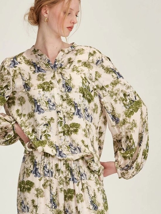 Sills Adora Print Shirt -womenswear-Sparrows