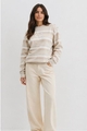 Country Road Striped Logo Sweatshirt