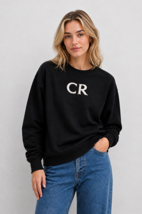 Country Road CR Logo Sweatshirt-womenswear-Sparrows