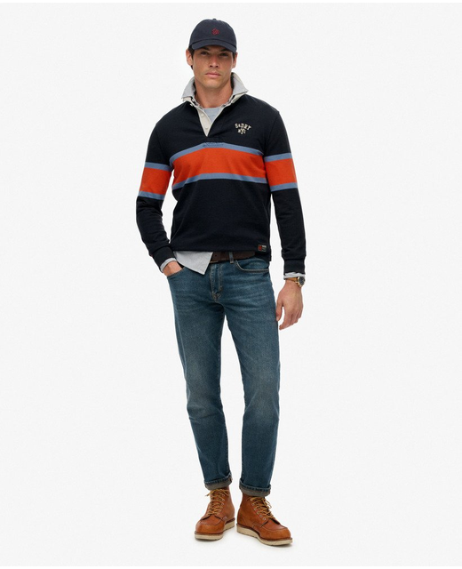 Superdry Vintage Athletic Stripe Rugby 