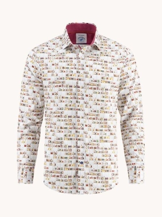 Fish Named Fred Liquor Store Shirt-mens-Sparrows
