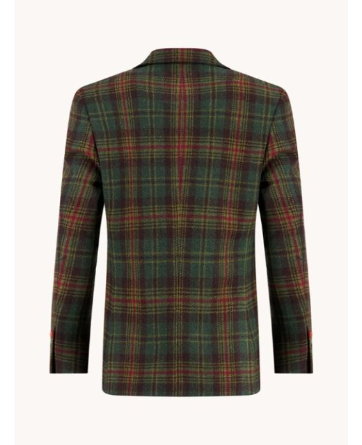Fish Named Fred Tartan Wool Blazer