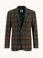 Fish Named Fred Tartan Wool Blazer