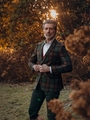 Fish Named Fred Tartan Wool Blazer