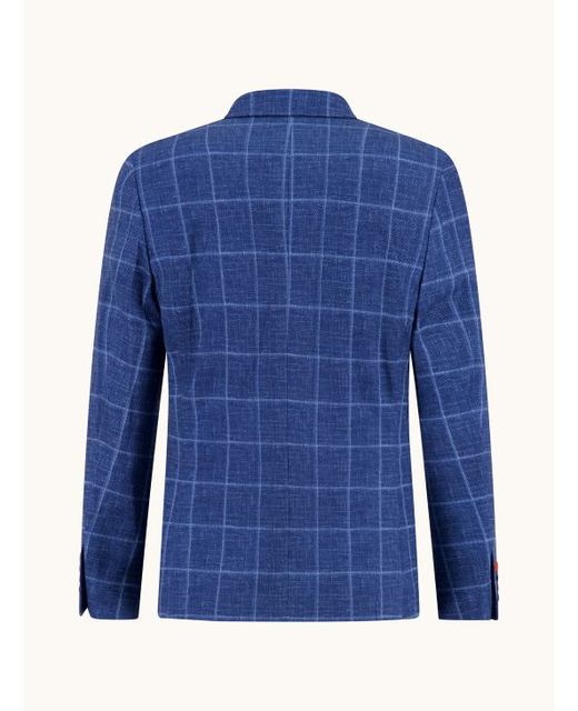 Fish Named Fred Travel Check Blazer