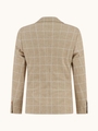 Fish Named Fred Travel Check Blazer