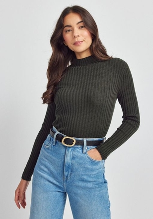 Untouched World Lucia Funnel Neck-womenswear-Sparrows