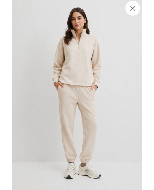 Country Road Zip Neck Sweat